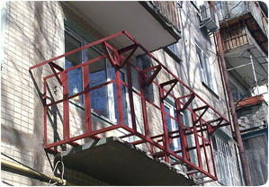 Укрепление балконов. Фото 1
